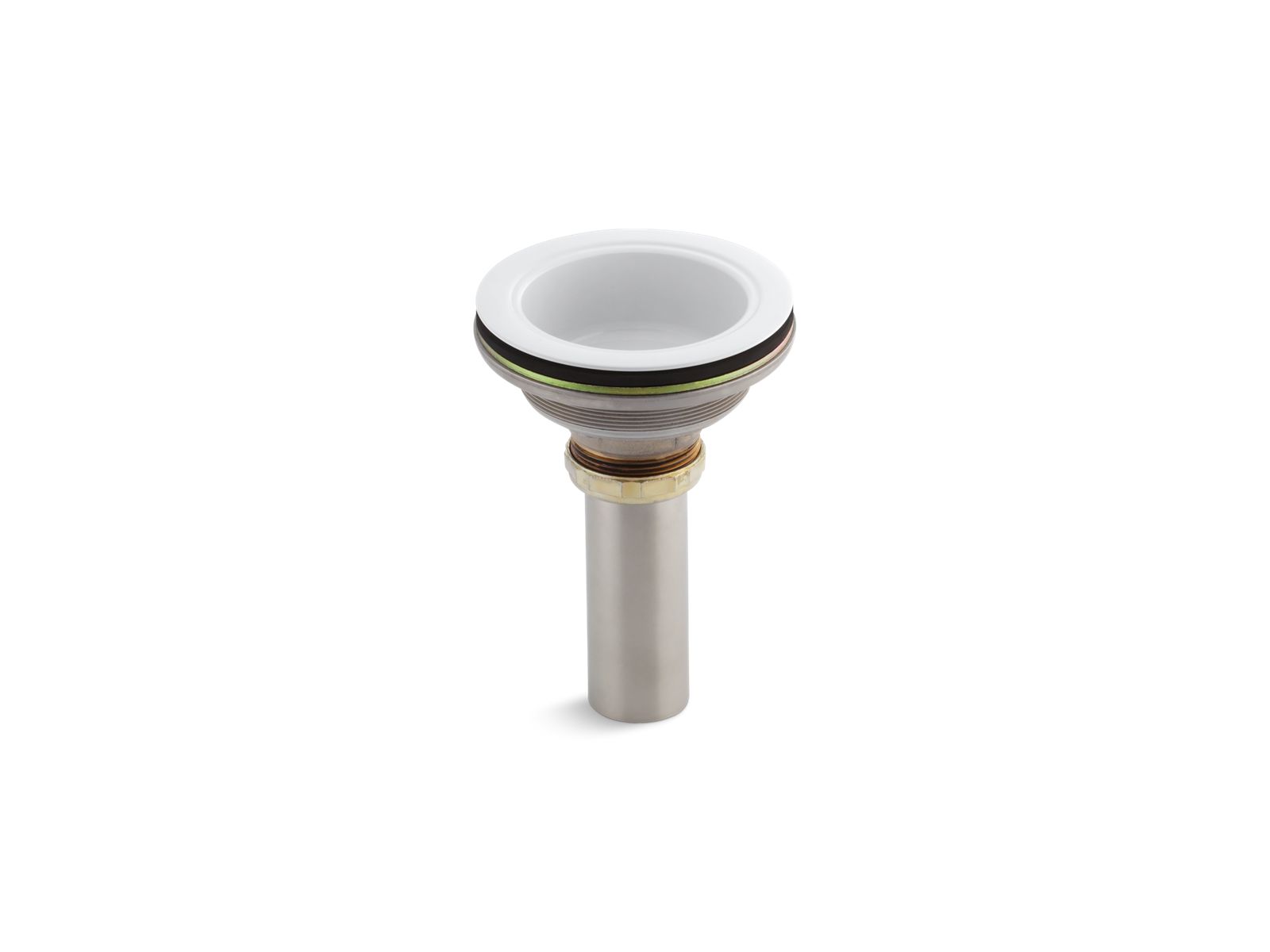 Duostrainer® Sink drain body with tailpiece