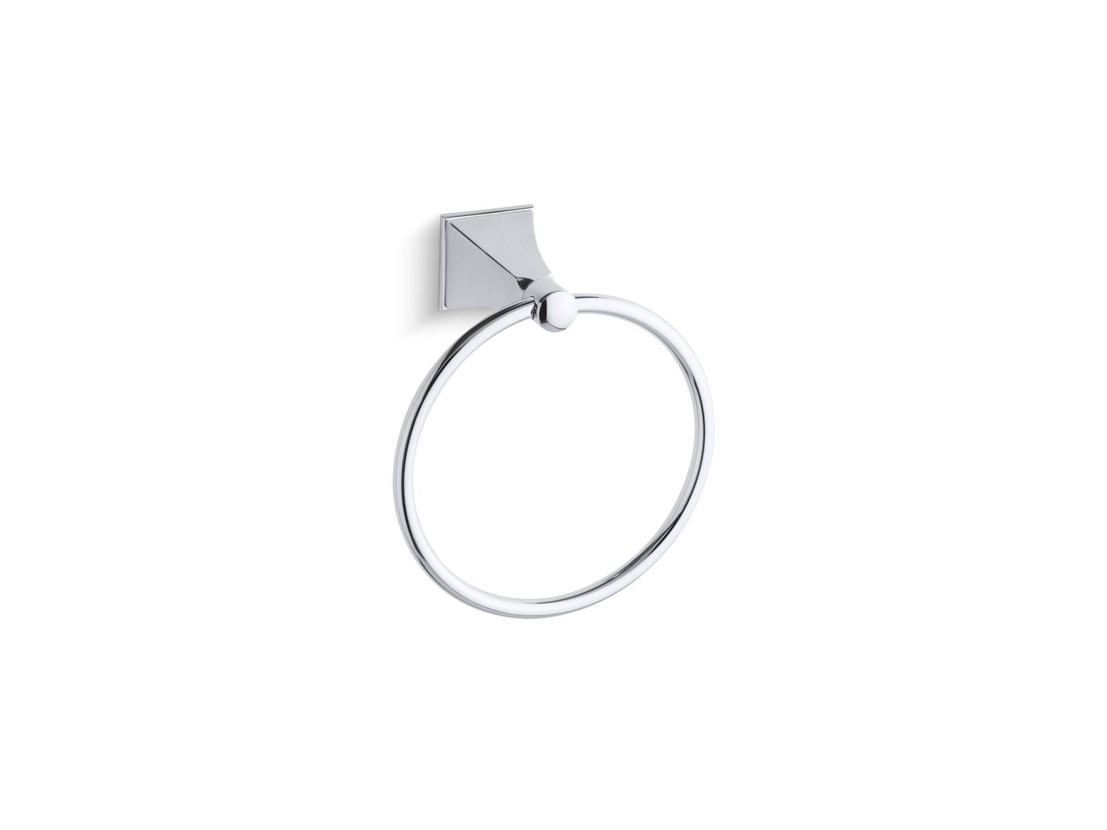 K-487-CP | Memoirs™ Stately Towel ring | Studio KOHLER®