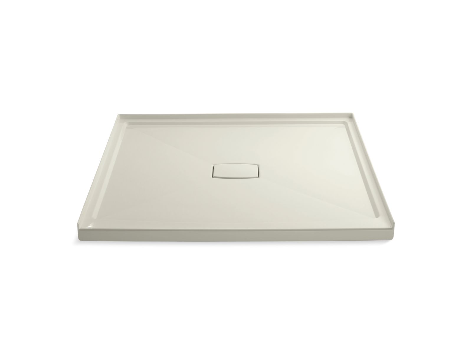 Archer 60" x 60" alcove shower base, center drain