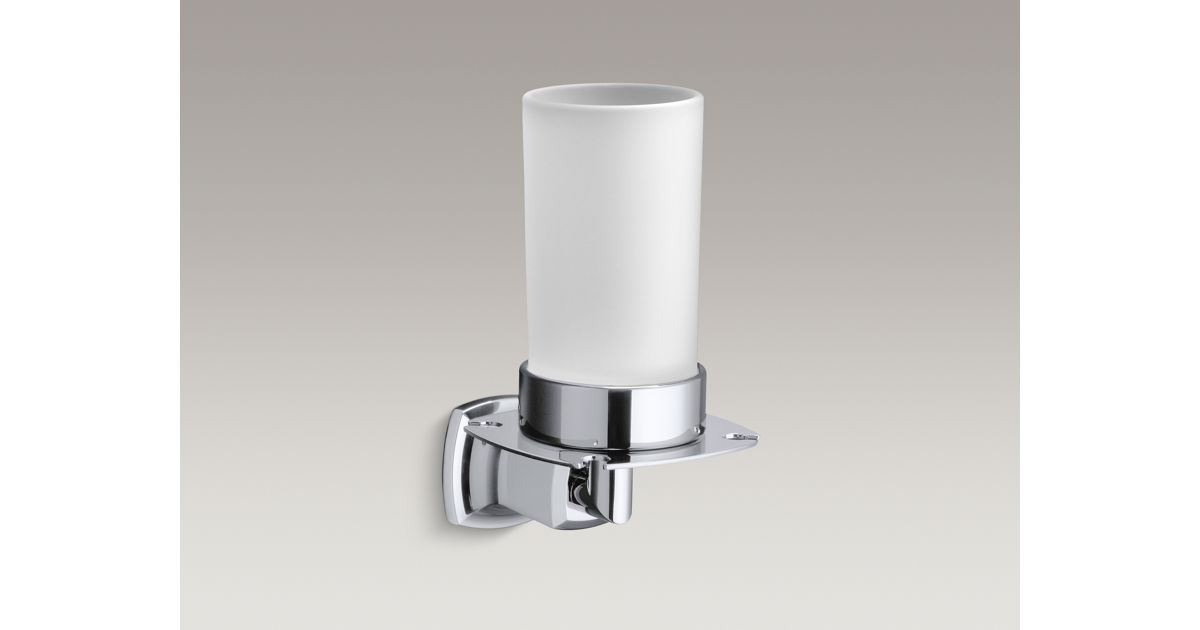 KOHLER Margaux Tumbler and Toothbrush Holder KOHLER