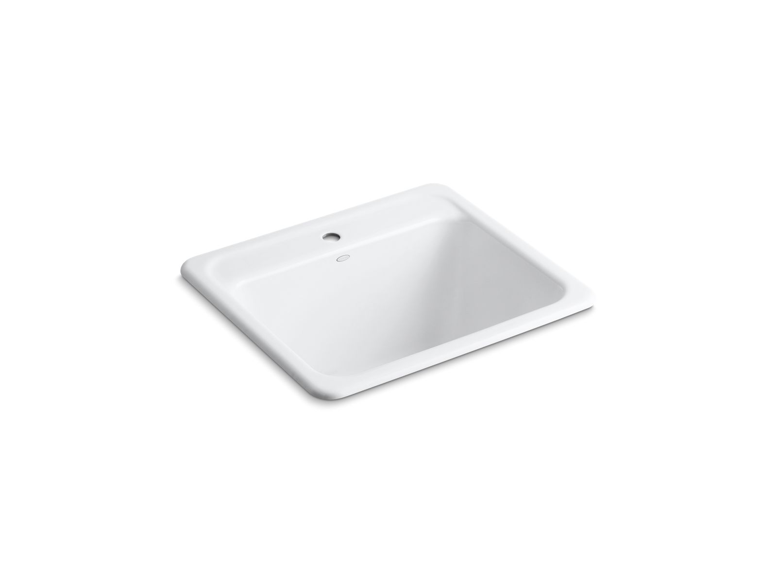 Kohler Co., Kitchen Sink, The Glen Falls utility sink offers traditional styling with a deep basin that can accommodate