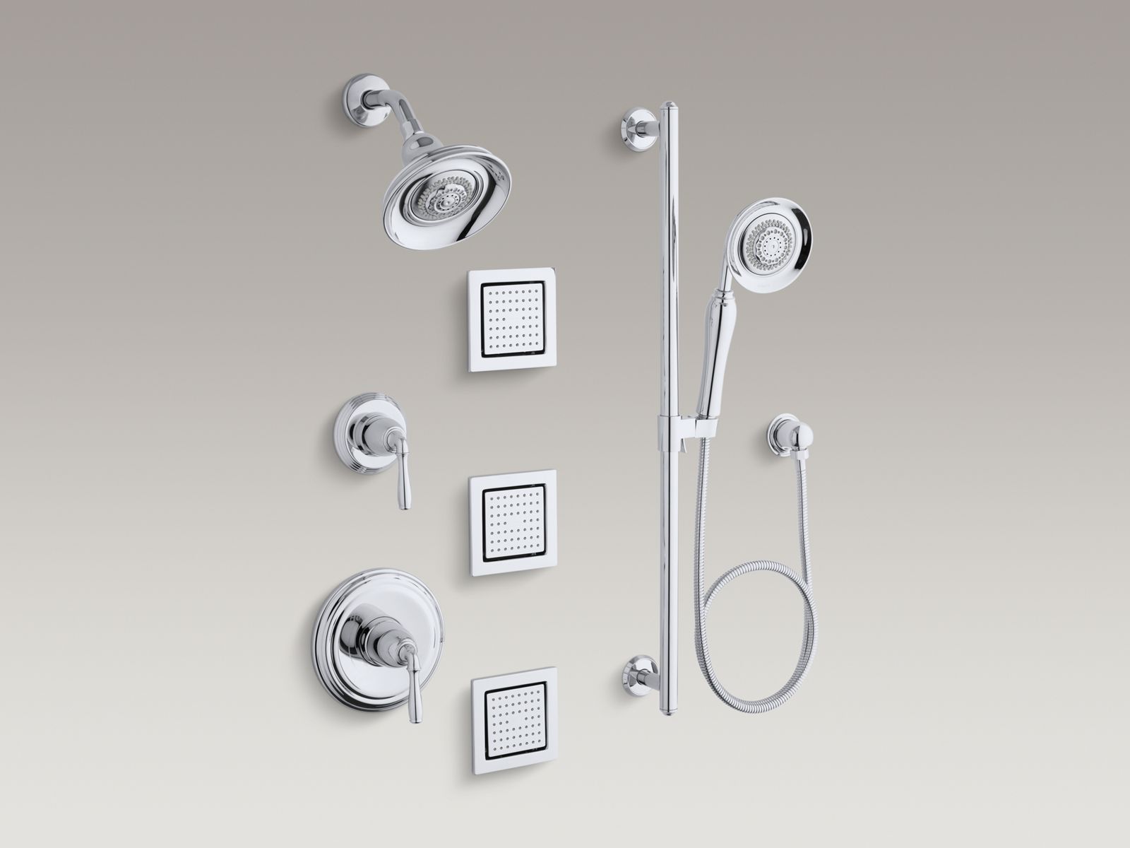 KOHLER | K-10855-4 | Devonshire Luxury Performance Showering Package