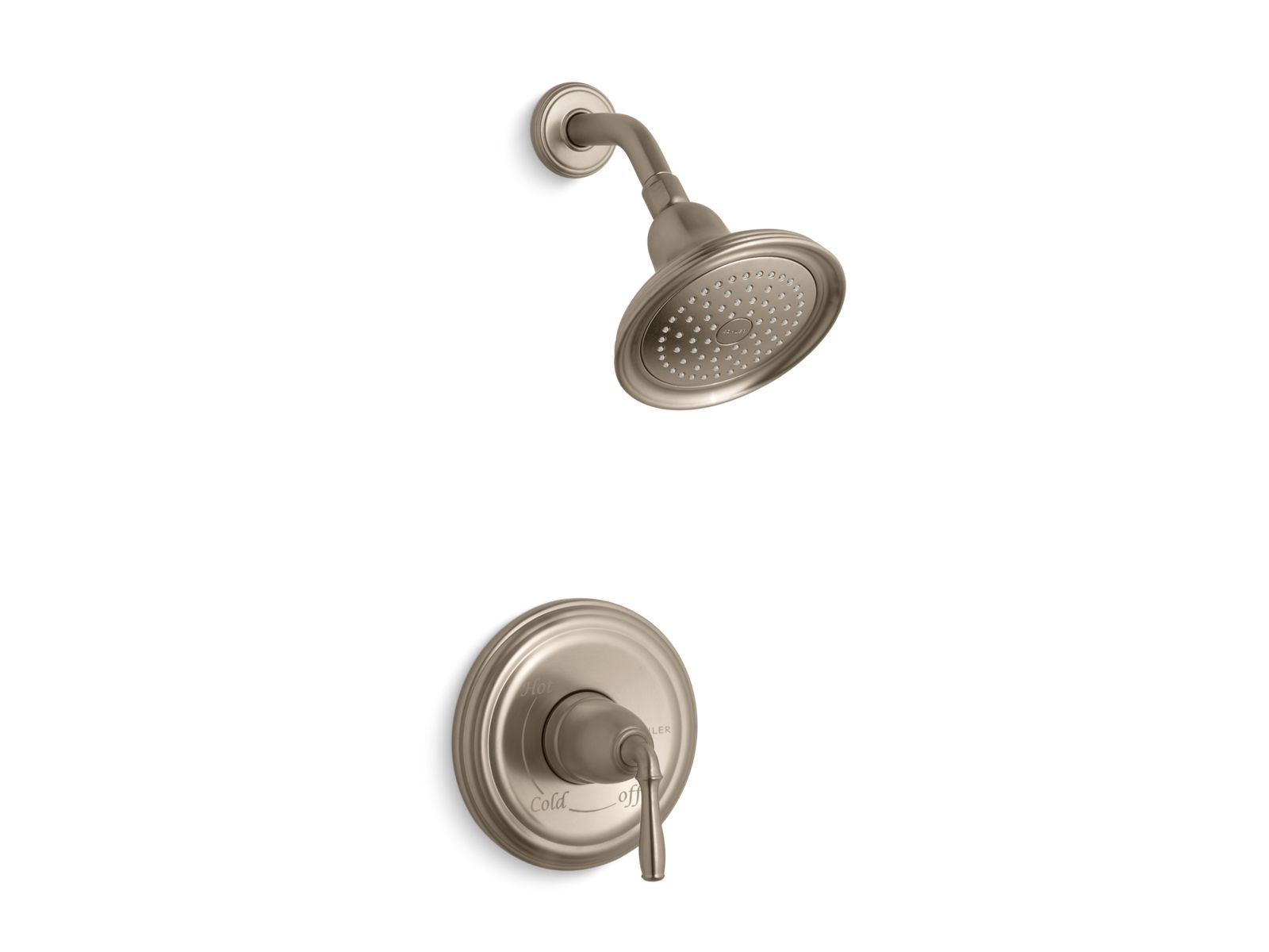 KOHLER | TS396-4 | Devonshire™| Rite-Temp® shower trim kit, 2.5 gpm