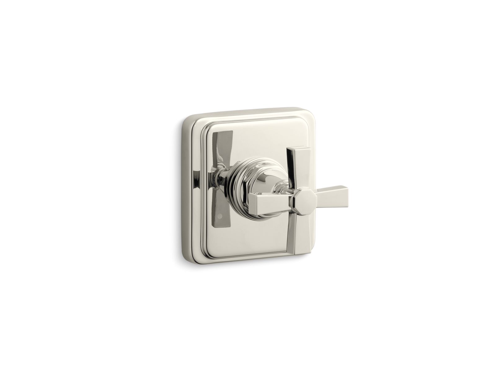 Pinstripe Pure MasterShower transfer valve trim cross handle