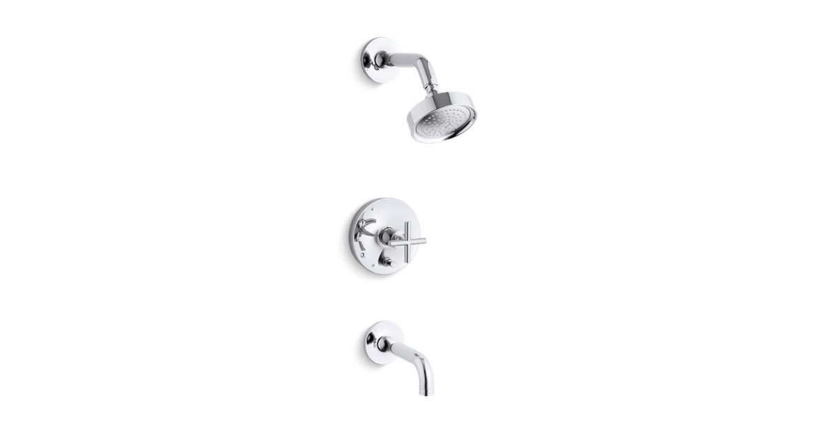 K T14421 3 Purist Rite Temp Bath And Shower Faucet Trim Kohler