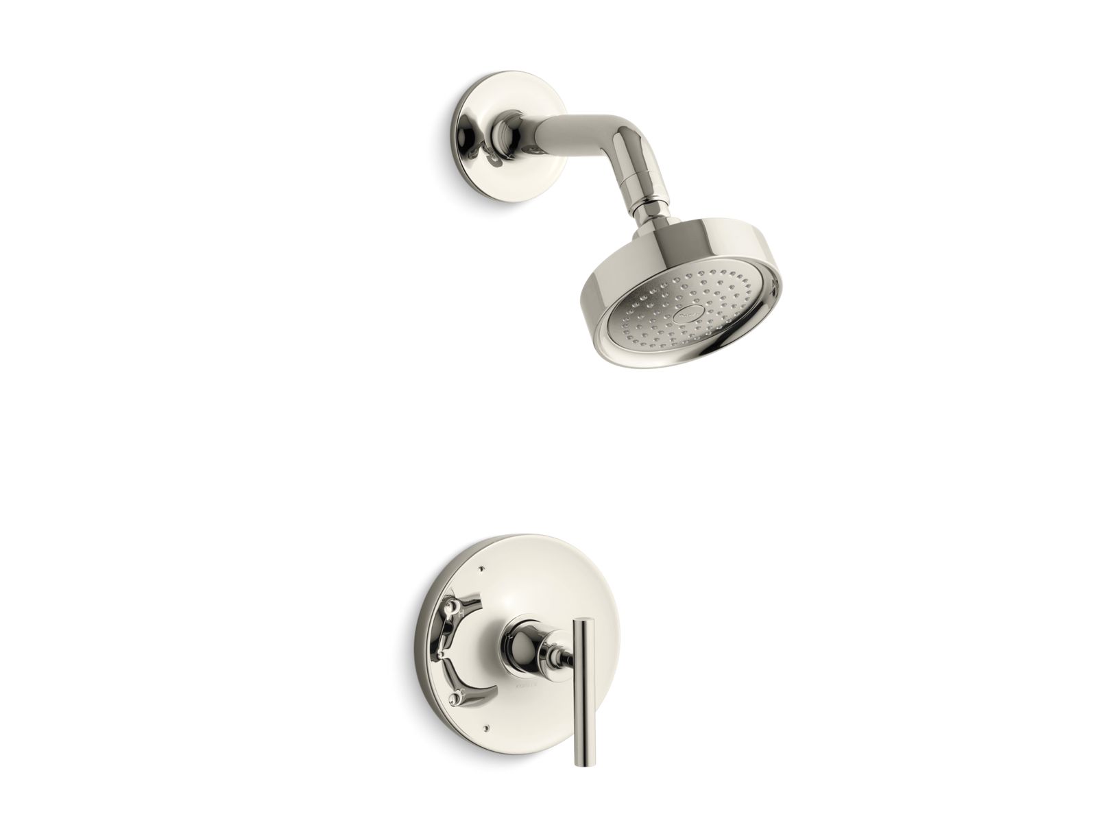 Purist Rite-Temp shower trim kit with lever handle, 2.5 gpm