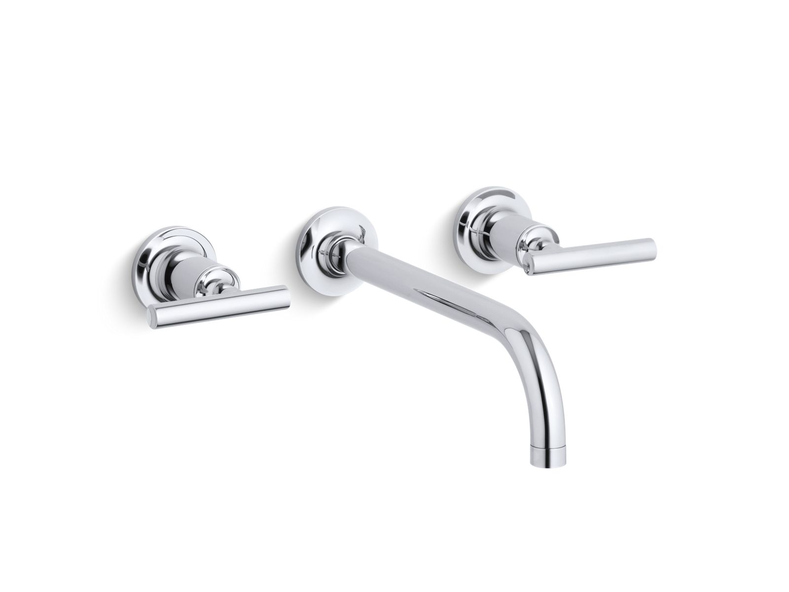 Kohler Purist wall-mount non-diverterバス注ぎ口、90?degrees