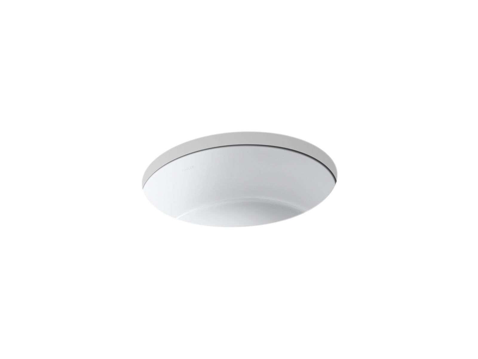 verticylunder-mount bathroom sink k-2883