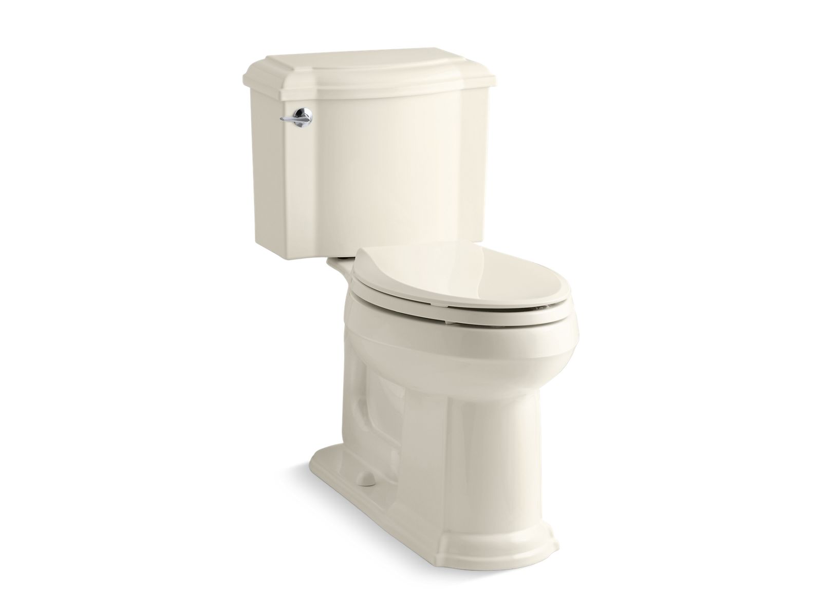 KOHLER|K-3837|Devonshire Two-Piece Elongated 1.28-GPF Toilet