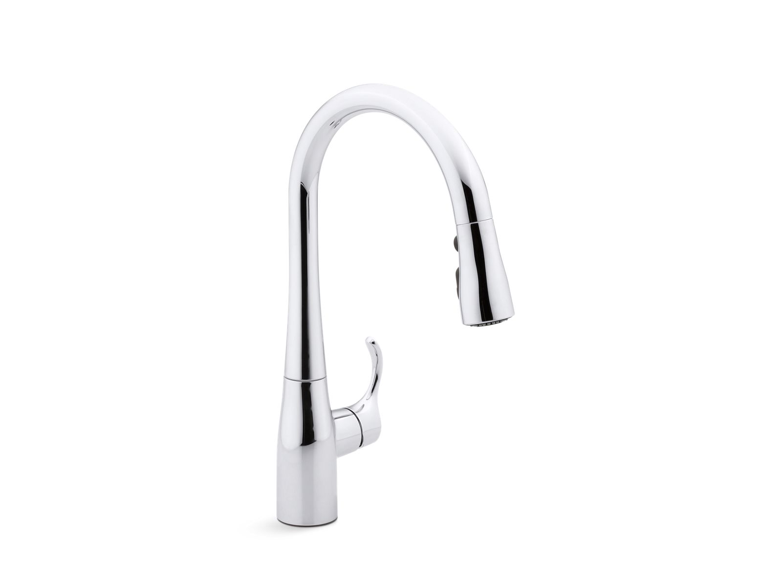 K 597 CP Simplice Compact Pull Down Kitchen Sink Faucet With Three   Zaa89527 Rgb