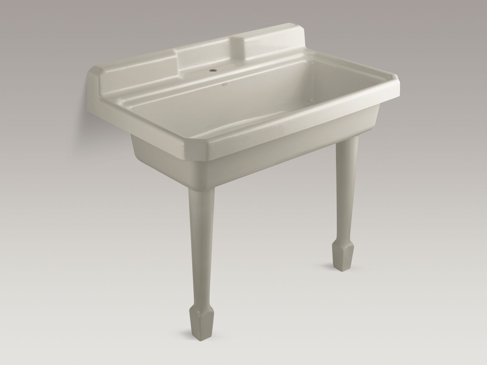 KOHLER | K-6607-1 | Harborview Utility Sink with Single Faucet Hole