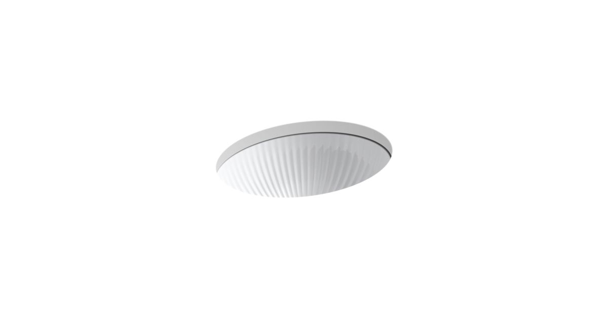 K-2219-G | Linia Undermount Sink with Glazed Underside | KOHLER Canada