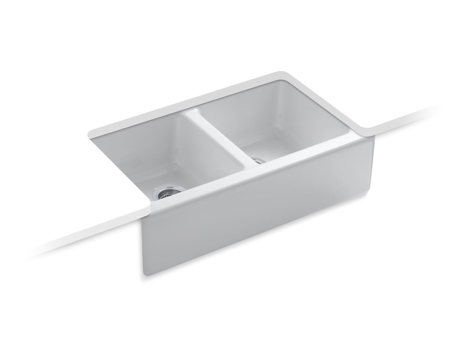 Hawthorne Undermount Farmhouse Kitchen Sink K 6534 4U KOHLER KOHLER   Zaa91370 Rgb