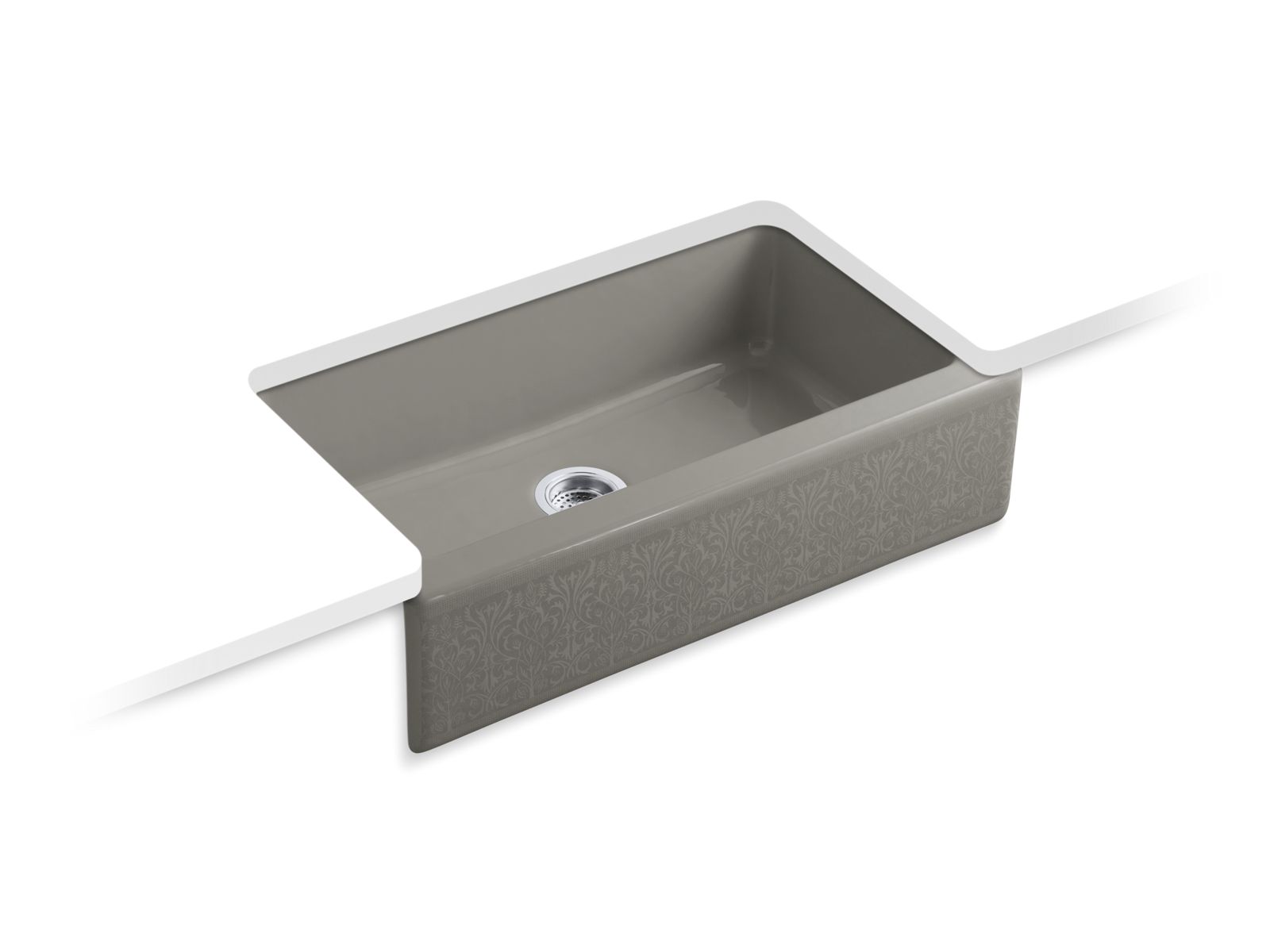 Mobile Sottolavello per lavello in acciaio inox 120x50 cm colore Teak