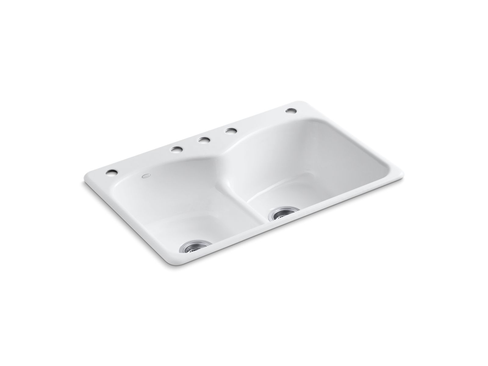 KOHLER | K-6626-5 | Langlade Top-Mount Kitchen Sink with