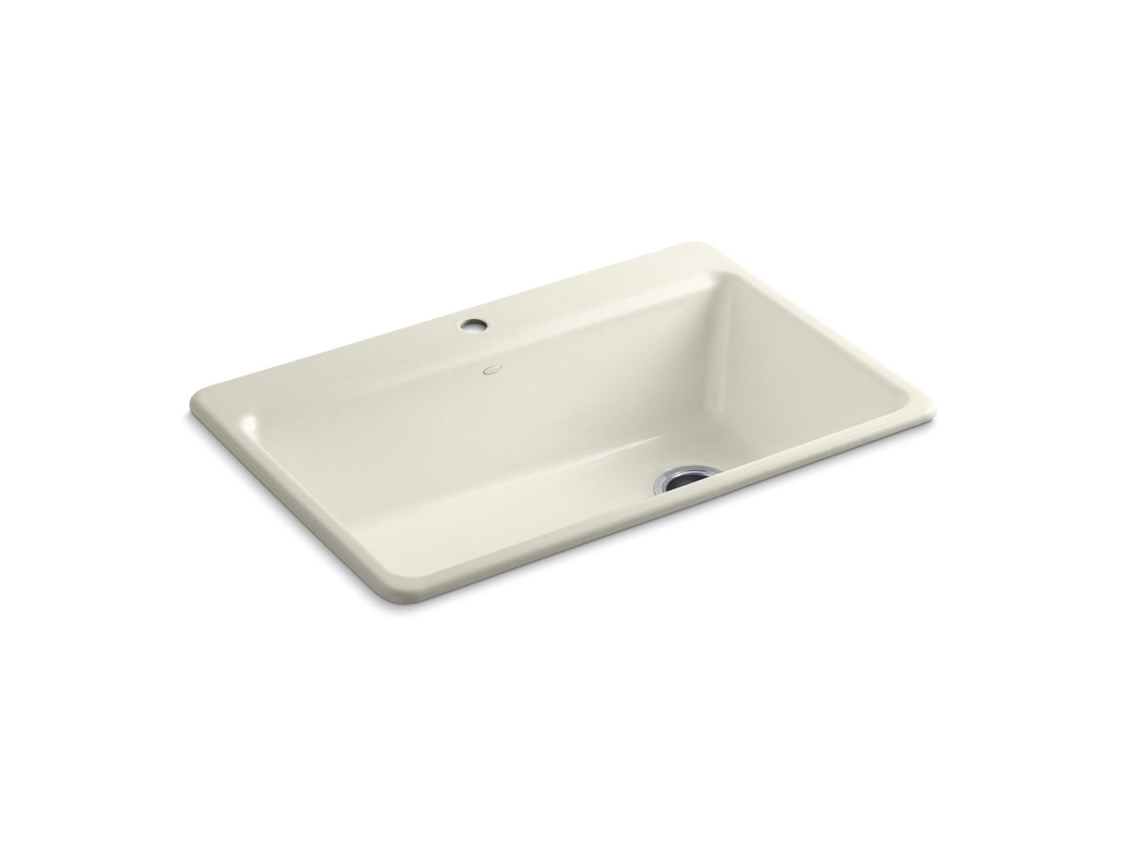 Riverby 33" top-mount single-bowl workstation kitchen sink