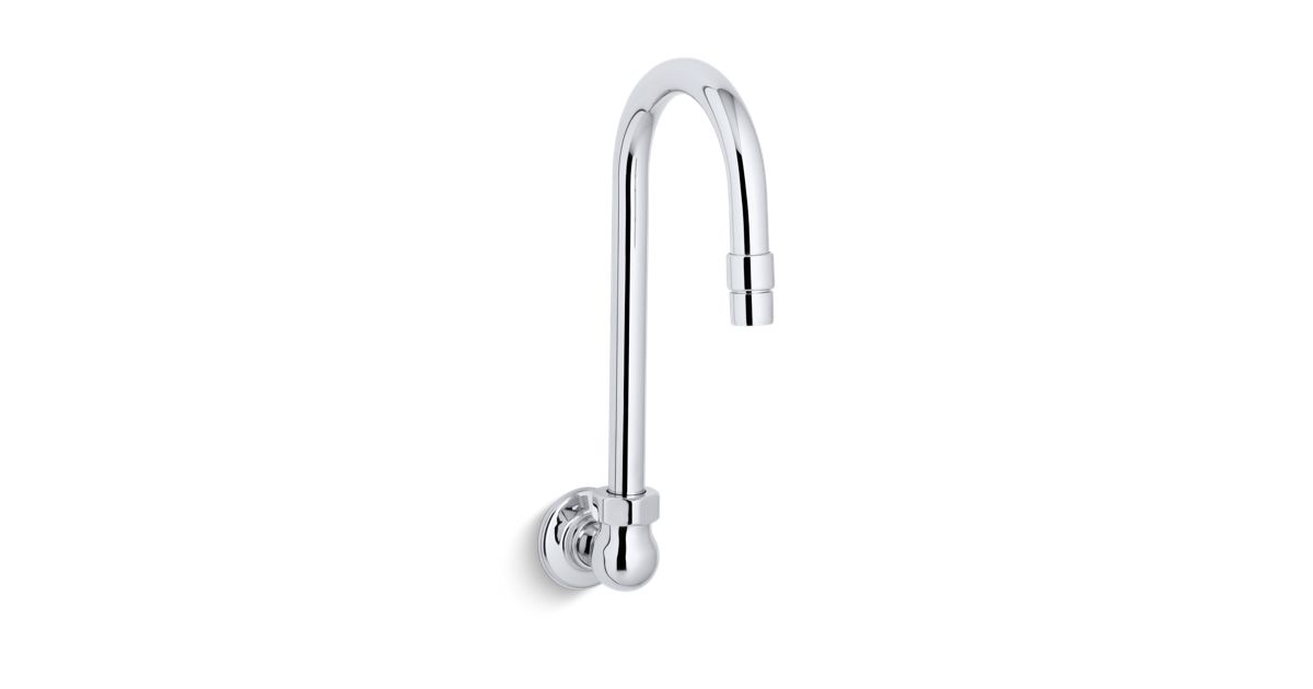 Sink gooseneck spout with aerator K13782 KOHLER