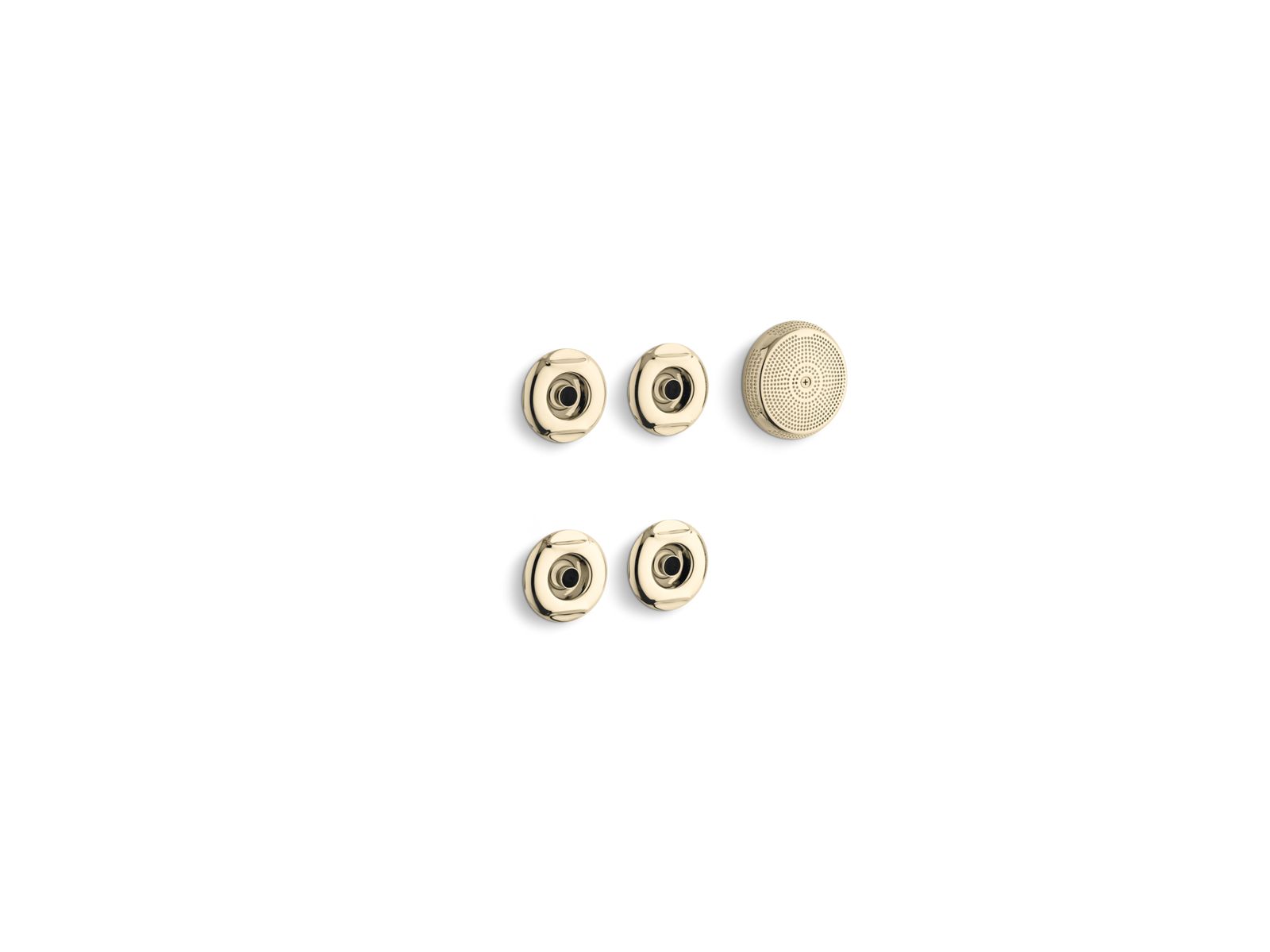 Flexjet Whirlpool trim kit with four jets