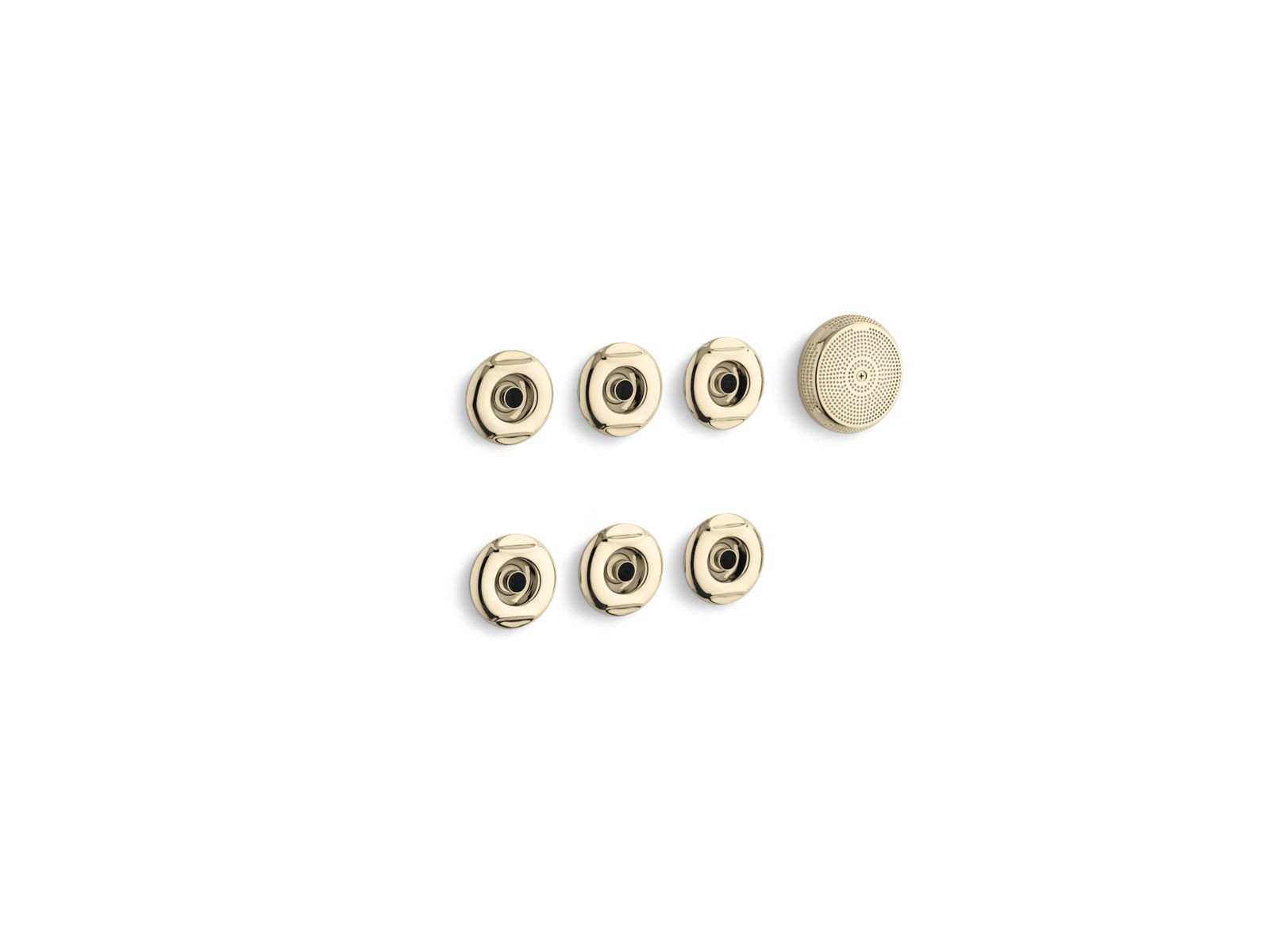 Flexjet Whirlpool trim kit with six jets