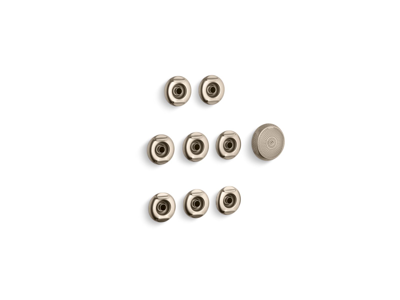 Flexjet Whirlpool trim kit with eight jets
