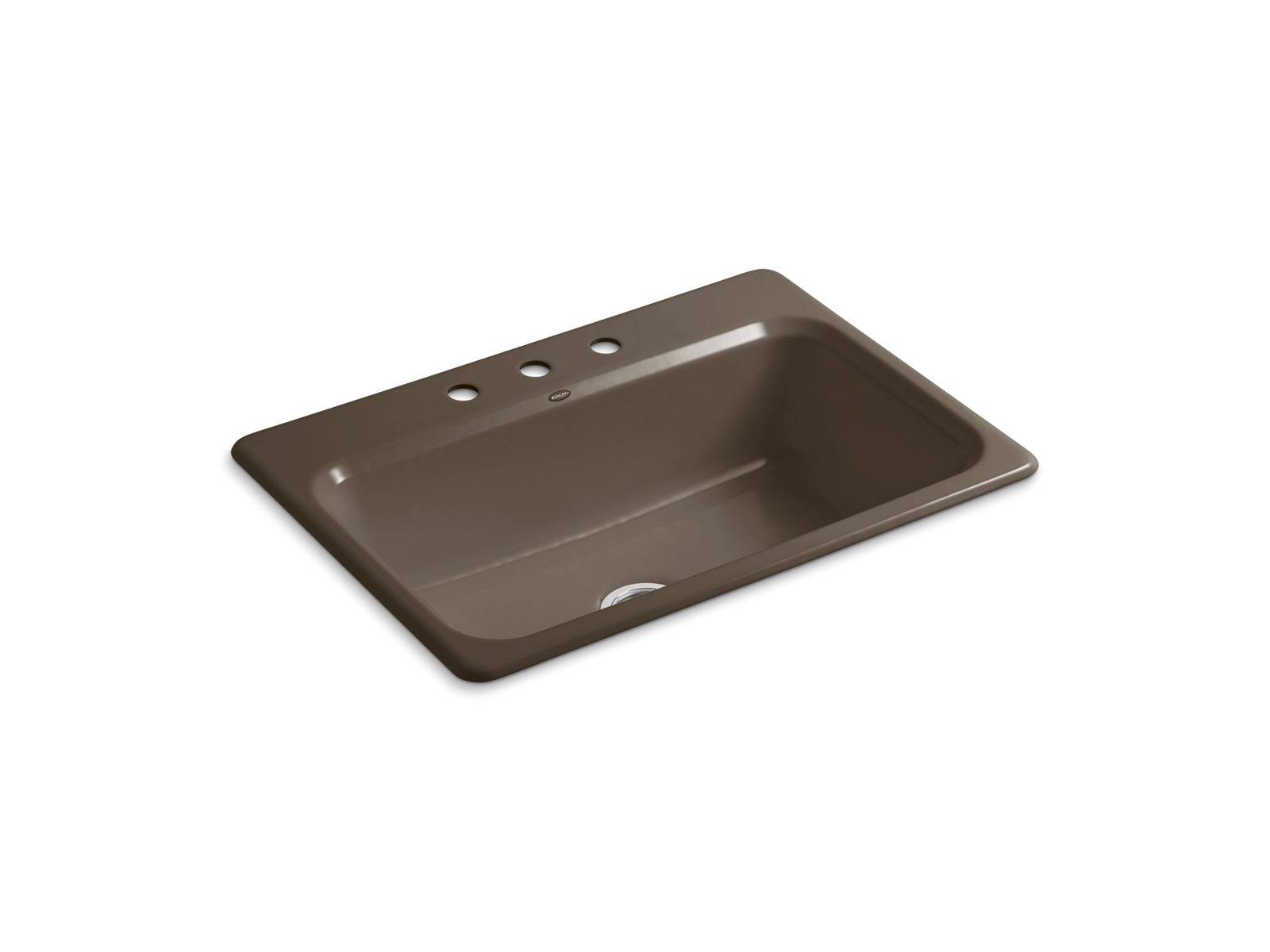 ピアス　No.5720 KOHLER | K-5832-3 | Bakersfield Top-Mount Kitchen Sink w/ Three