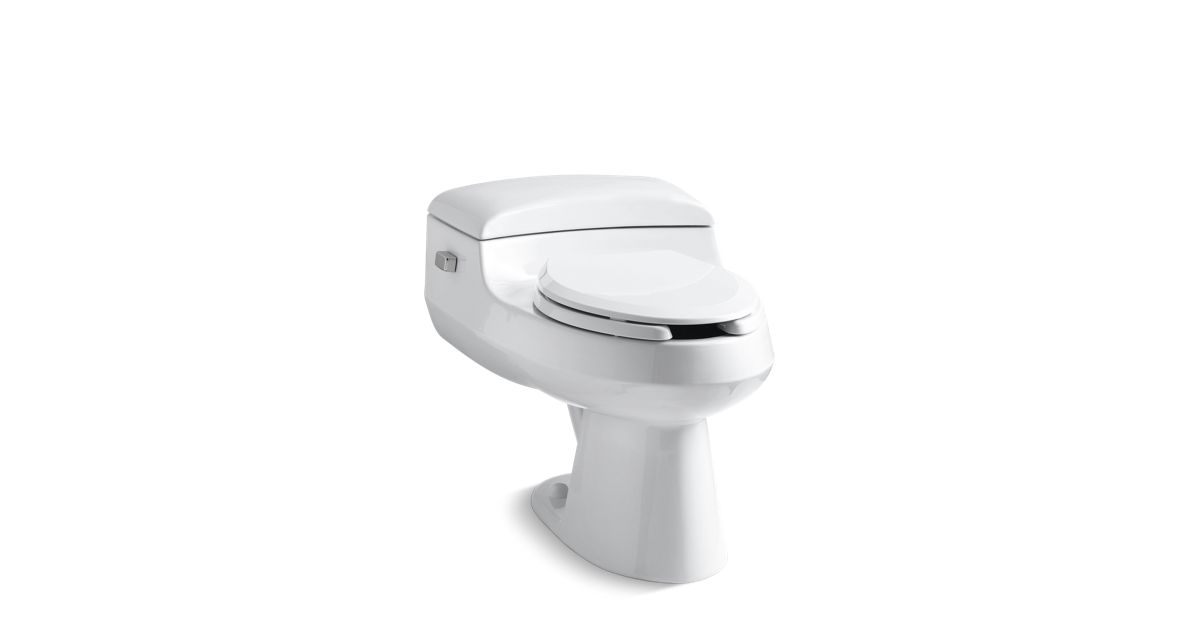 San Raphael Comfort Height onepiece elongated 1.0 gpf toilet with