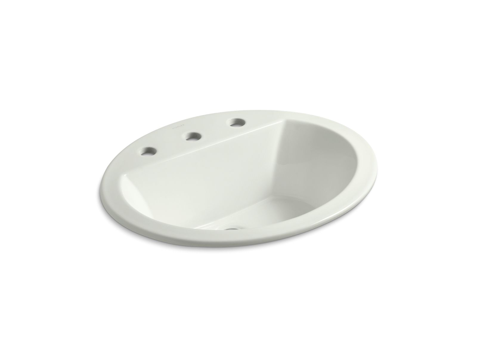 KOHLER | K-2699-8 | Bryant Oval Drop-In Sink with 8-Inch Centers