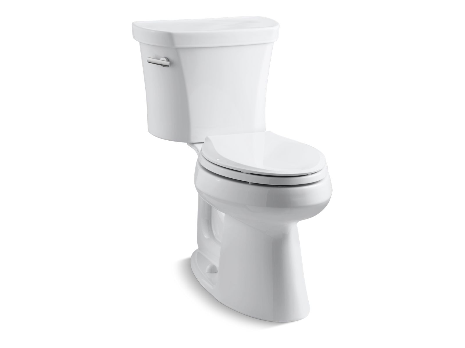 Kohler Co., Toilet, With its clean, simple design and efficient performance, this Highline water-conserving toilet combines