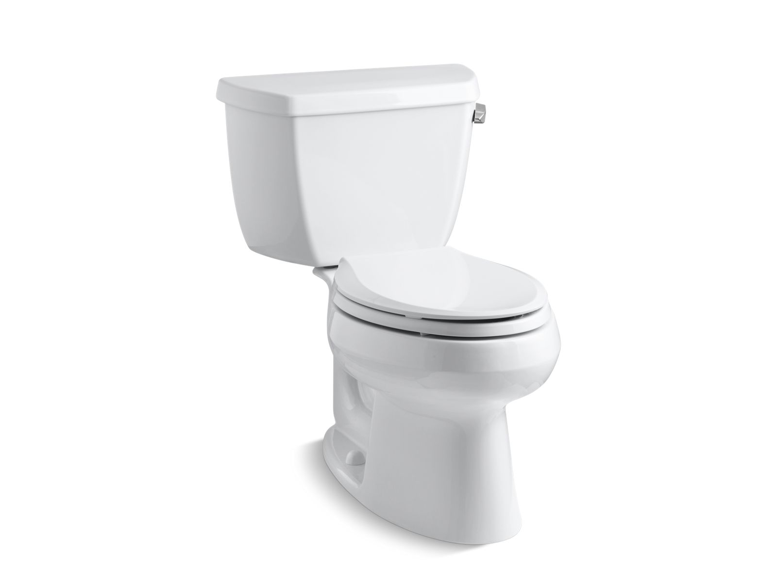 Kohler Co., Toilet, This water-saving version of the industry-leading Wellworth toilet brings graceful, streamlined design to