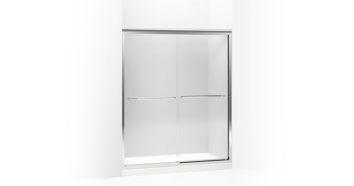 K 702206 L Fluence Frameless Sliding Shower Door With 1 4 Inch