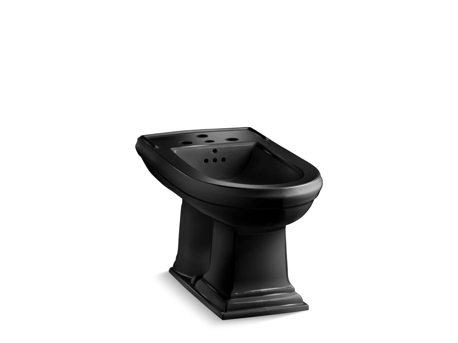 Memoirs Vertical spray bidet with 4 faucet holes