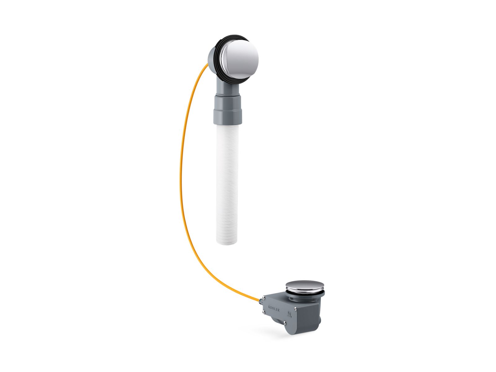 KOHLER | 37386 | PureFlo™| Rough-in cable drain, PVC, 30