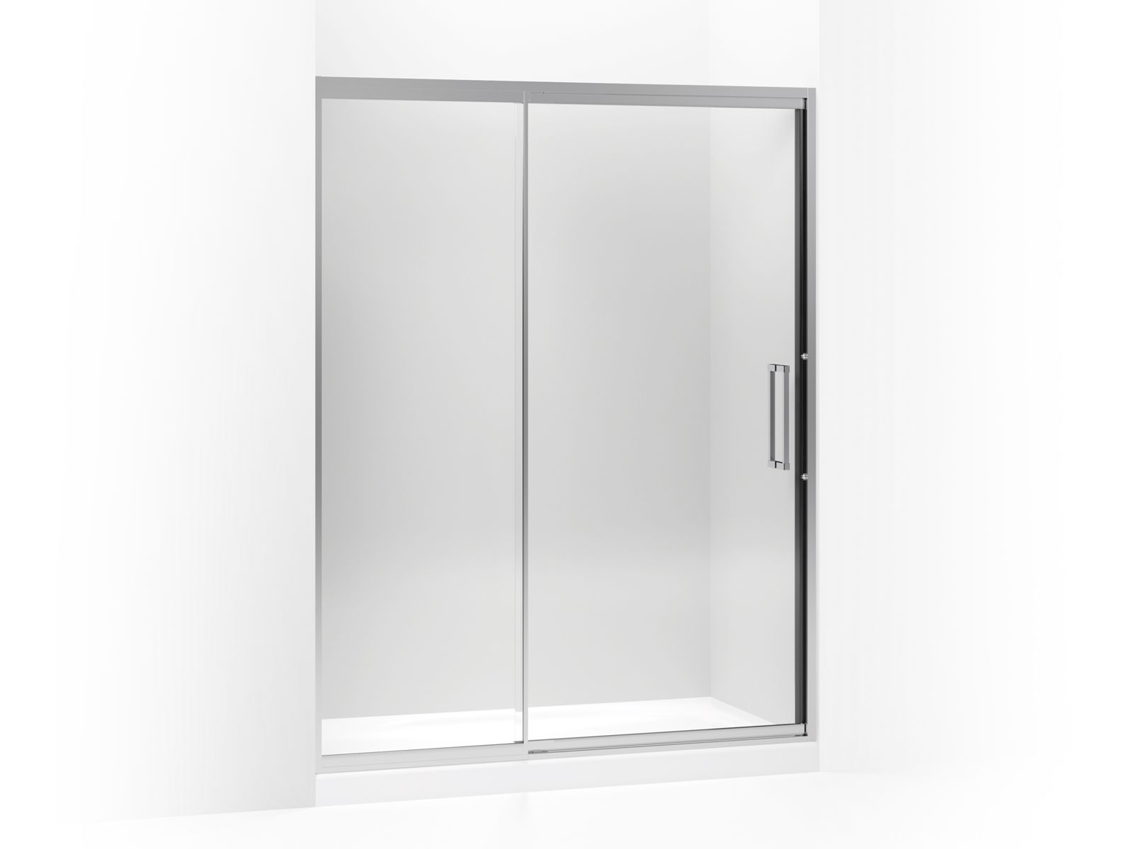 KOHLER | K-705824-L | Lattis Semi-Frameless Pivot Shower Door, 3/8 