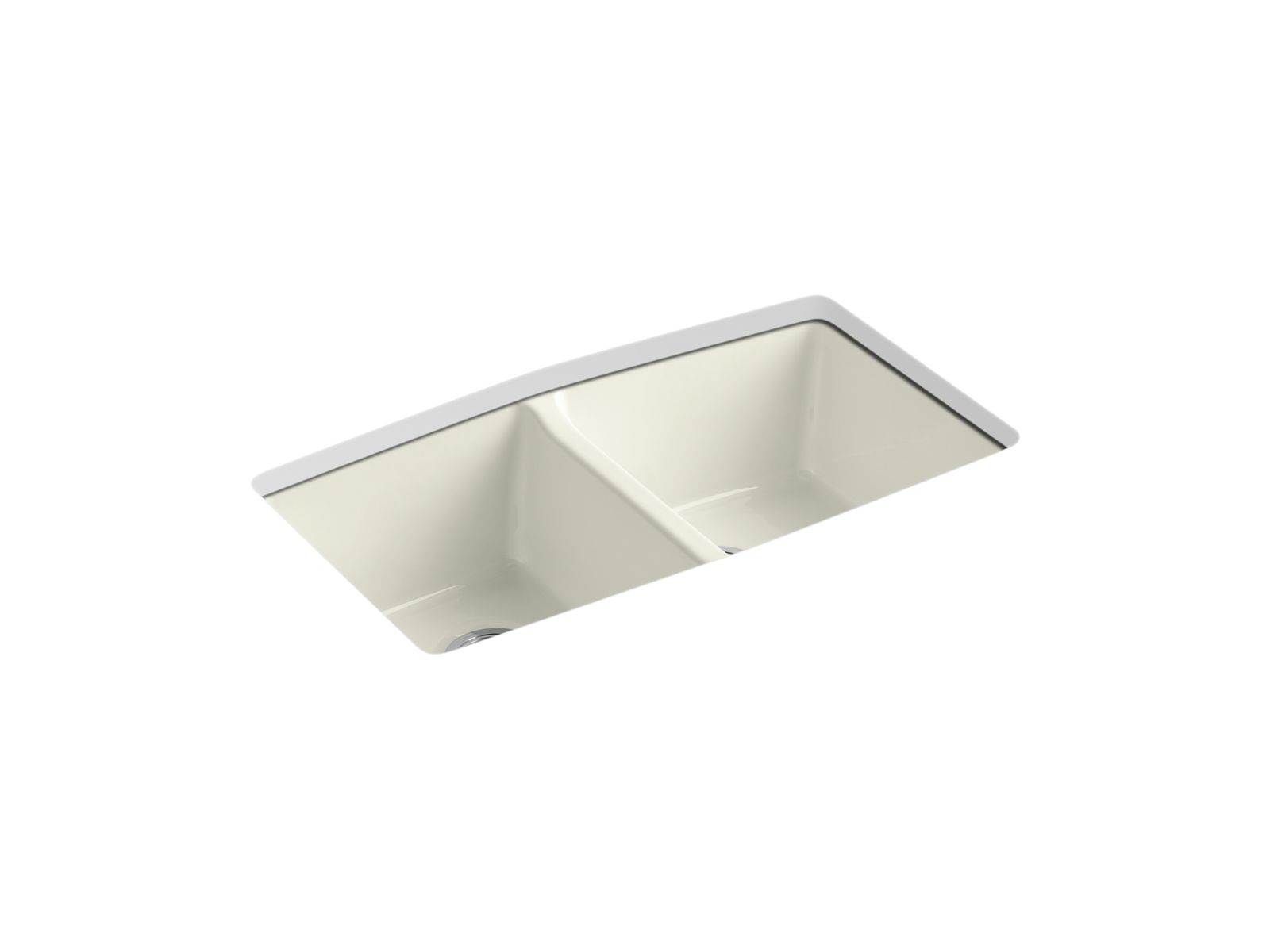 Brookfield 33" undermount double-bowl kitchen sink