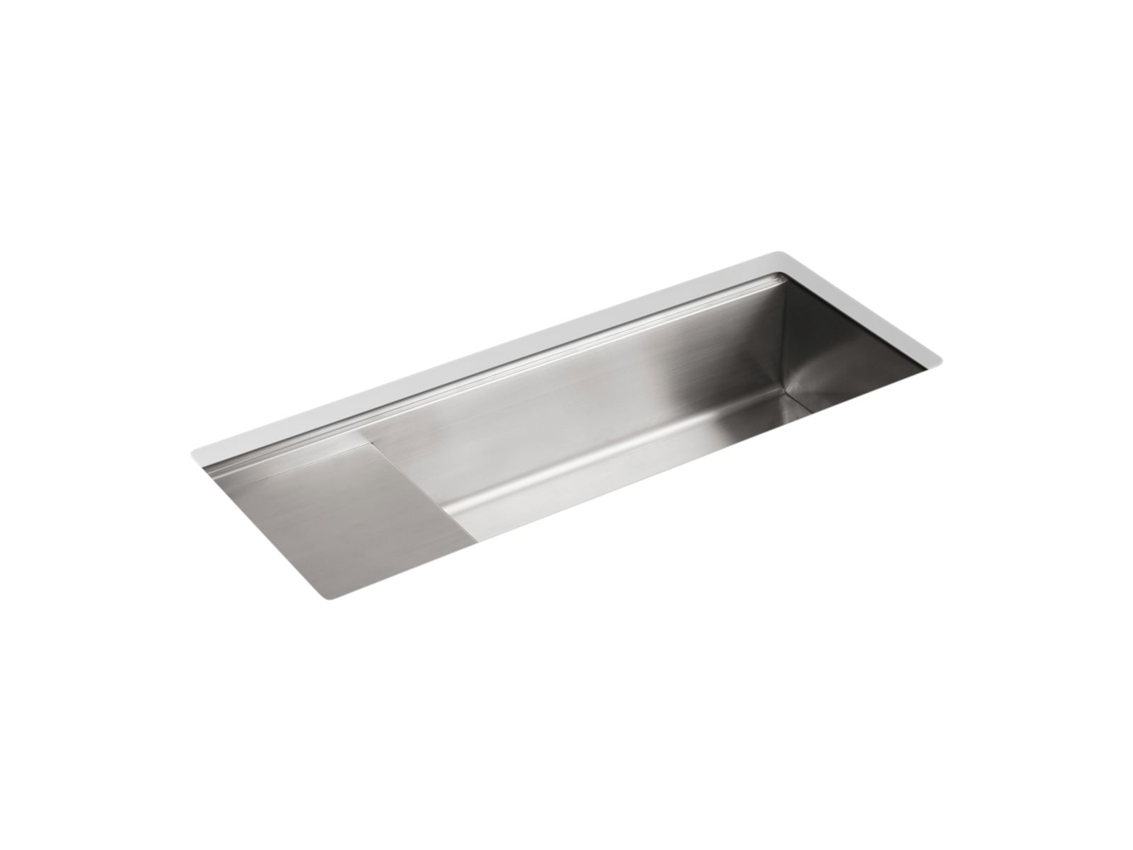 Stages 45" undermount single-bowl workstation kitchen sink