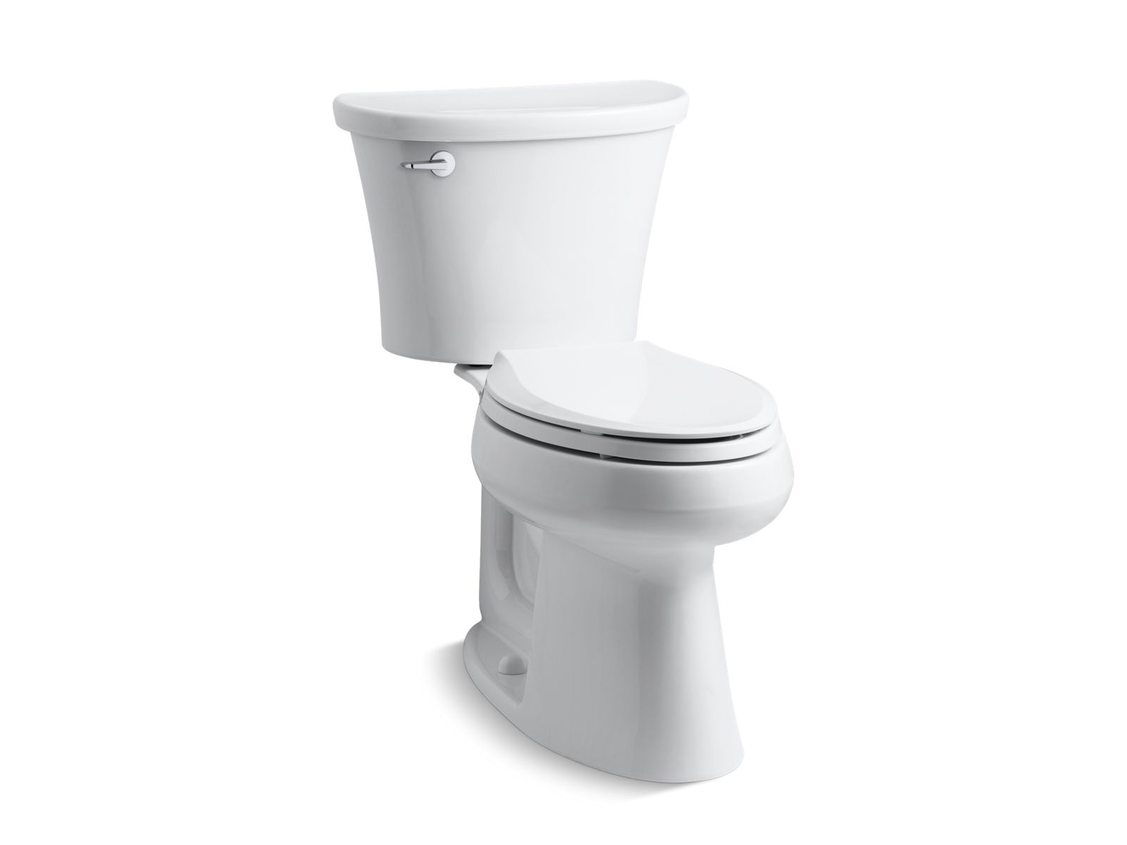 Kohler Co., Toilet, This Cavata dual-flush toilet offers the choice of 1.1 or 1.6 gallons per flush, and a unique nested trip