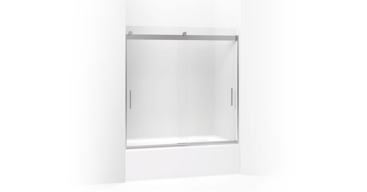 Levity Frameless Sliding Bath Door K706002D3 KOHLER KOHLER Canada