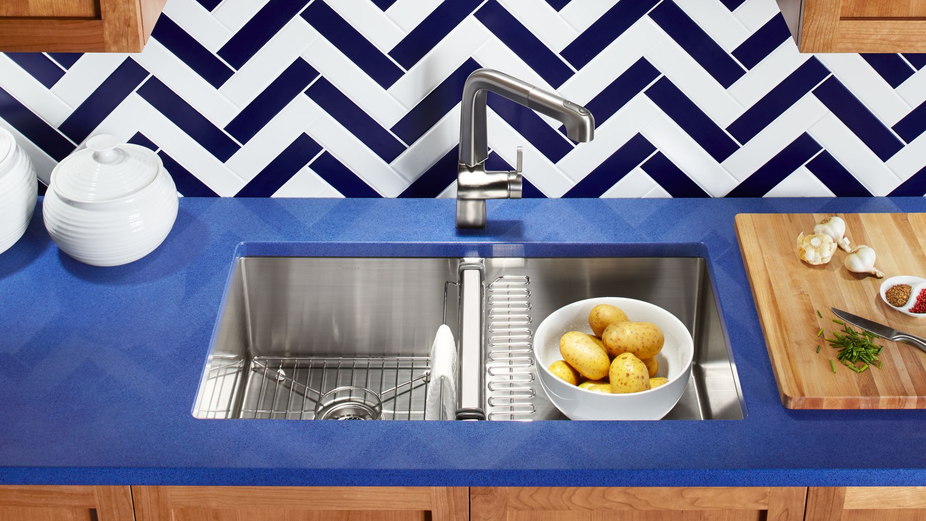 Why KOHLER Stainless Steel Sinks?