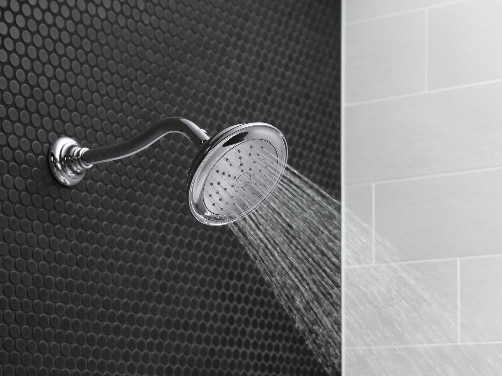 Kohler Artefakte Küchenarmatur – Poliertes Chrom, Mit Seitenspray (Sweep & BerrySoft)
