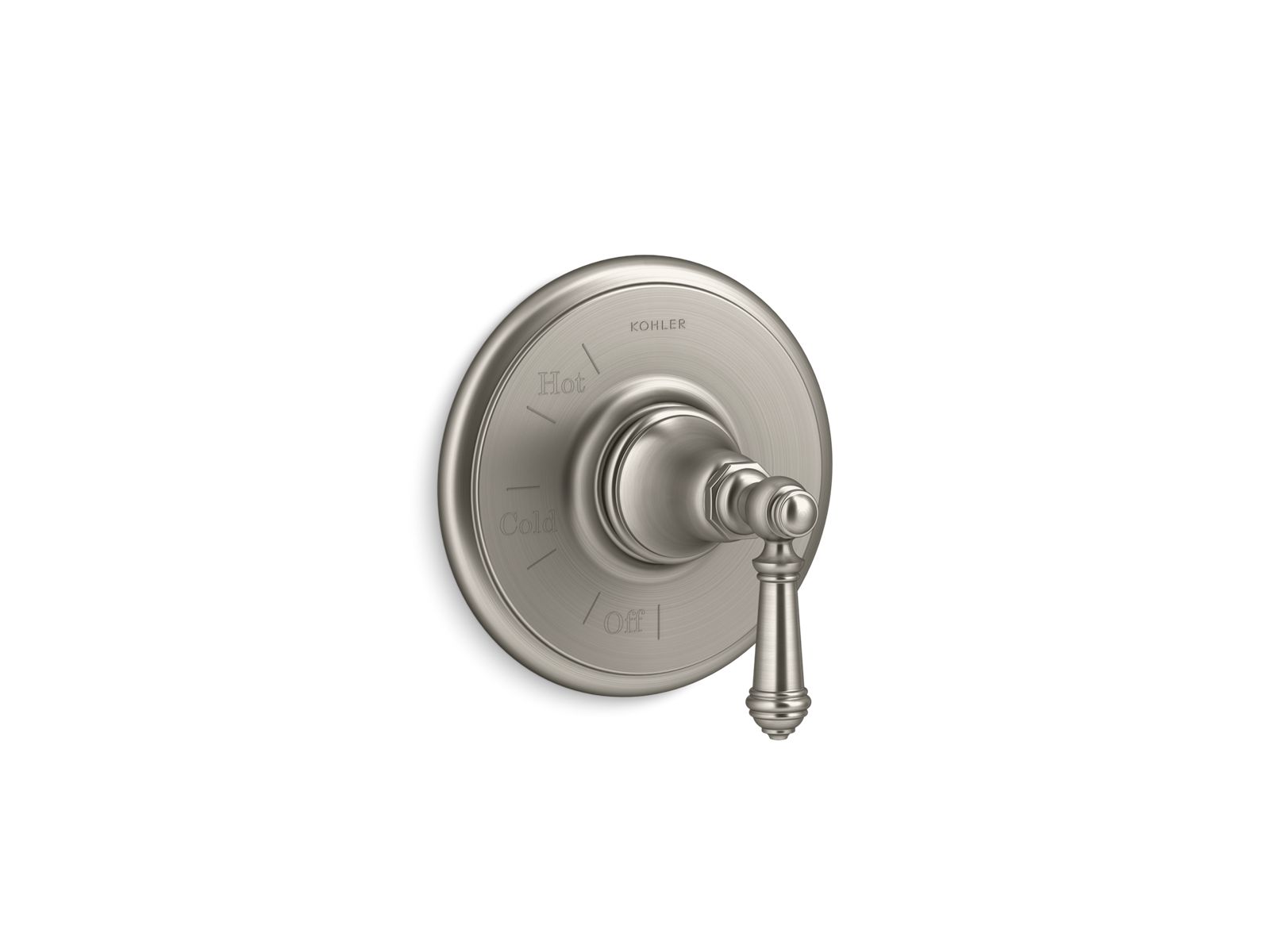 Artifacts Rite-Temp valve trim with lever handle