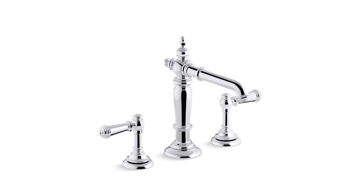 K72760 Artifacts Bathroom Sink Spout with Column Design KOHLER