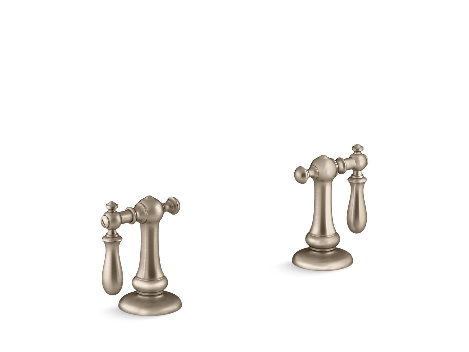 Artifacts Bathroom Sink Swing Lever Handles | K-98068-9M | KOHLER