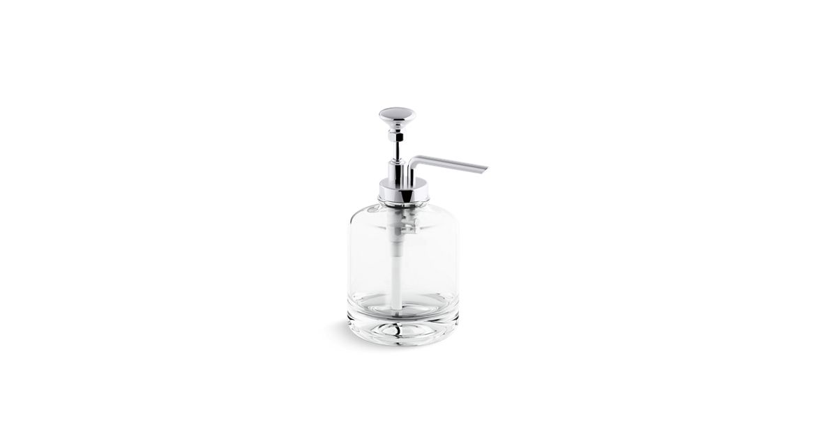 kohler kitchen soap dispenser pump