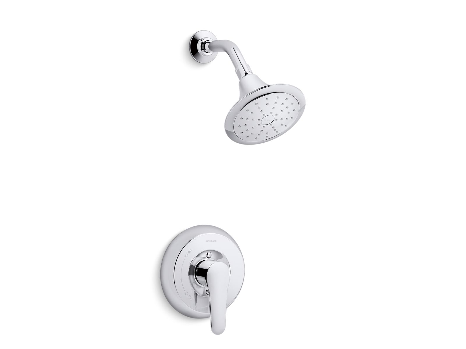 Kohler Co., Bath & Shower Faucet Trim, With its contemporary curves and sleek, simple lines, the July™ faucet collection