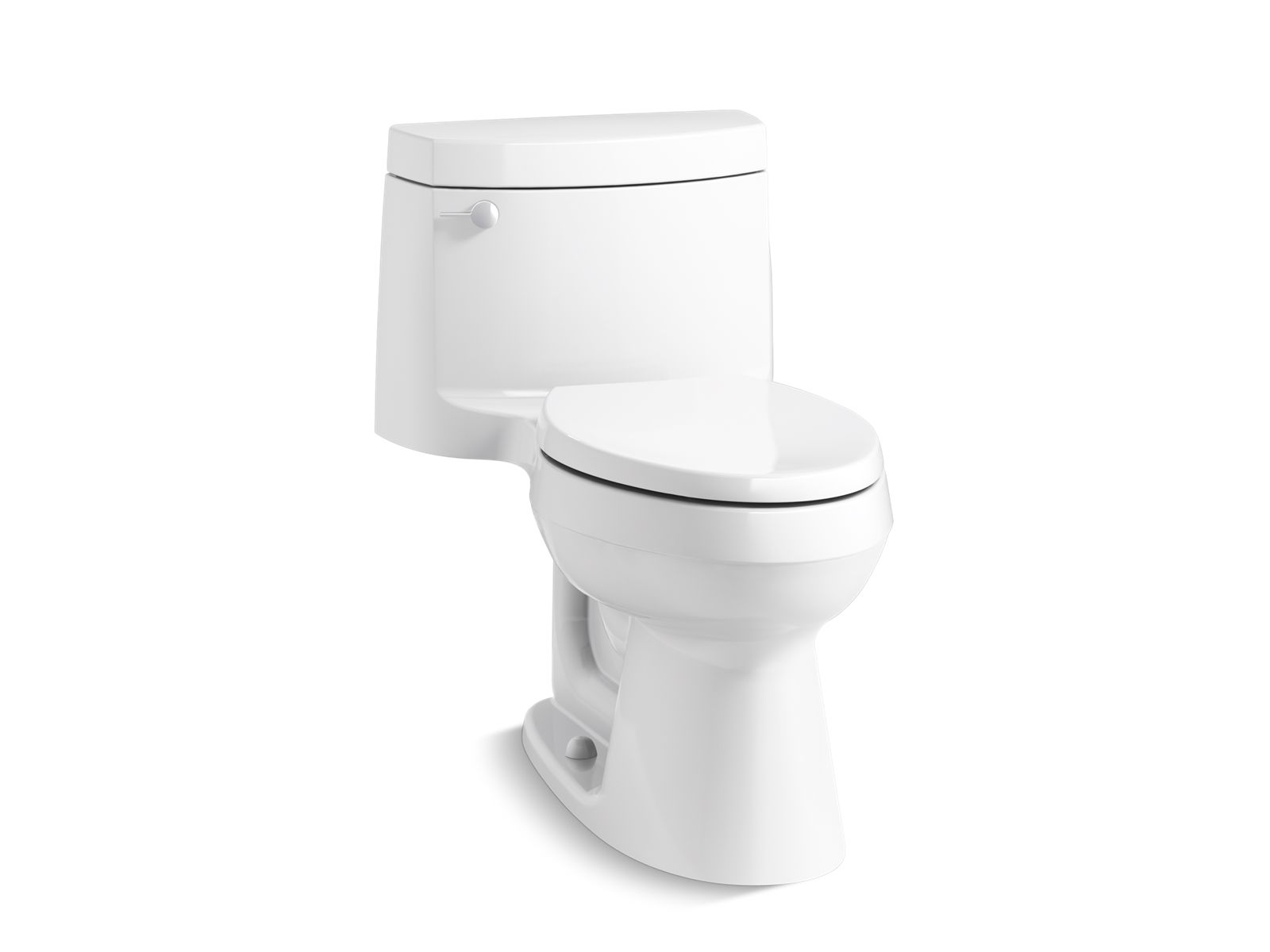 Kohler Co., Toilet, With its versatile, fresh design, this one-piece Cimarron toilet matches a range of contemporary and