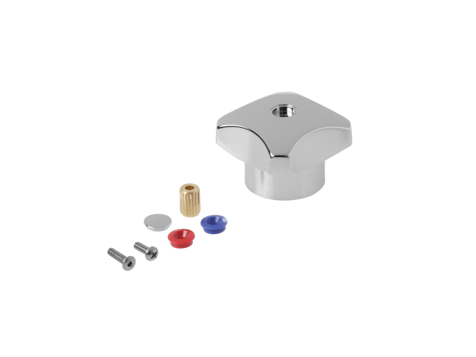 Kohler Genuine Parts Triton STD Handle KIT - Polished Chrome