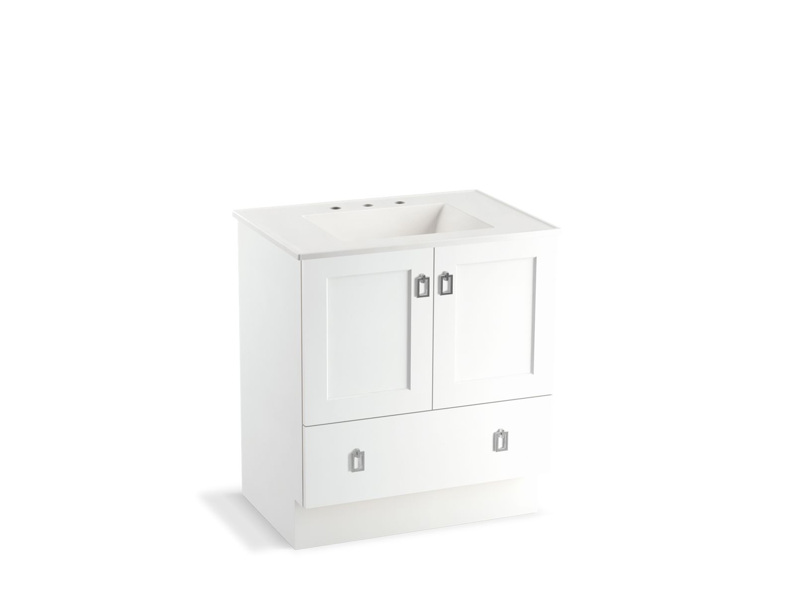KOHLER | K-99529-TK | Poplin 30-inch Vanity with Toe Kick, 2 Doors