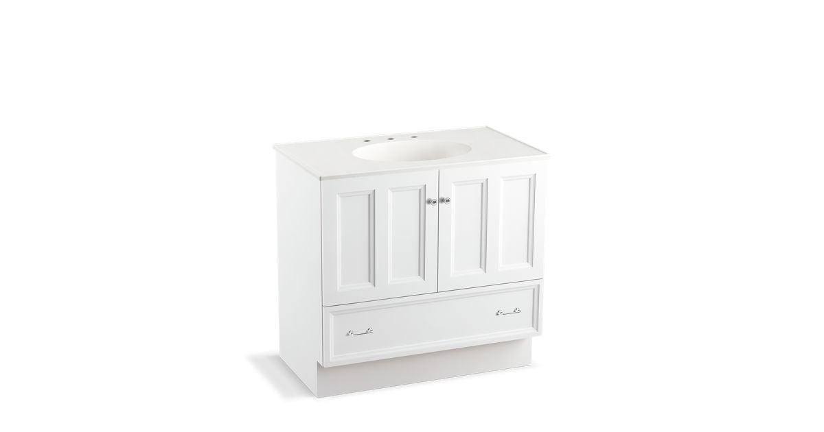 36 Inch Bathroom Vanity With Toe Kick PIXMOB