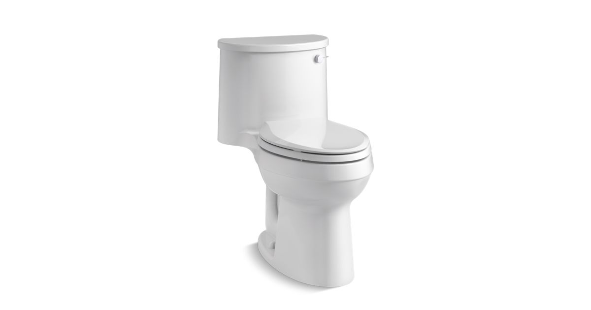 Adair Comfort Height One Piece Elongated Toilet K 3946 Ra Kohler Kohler Canada