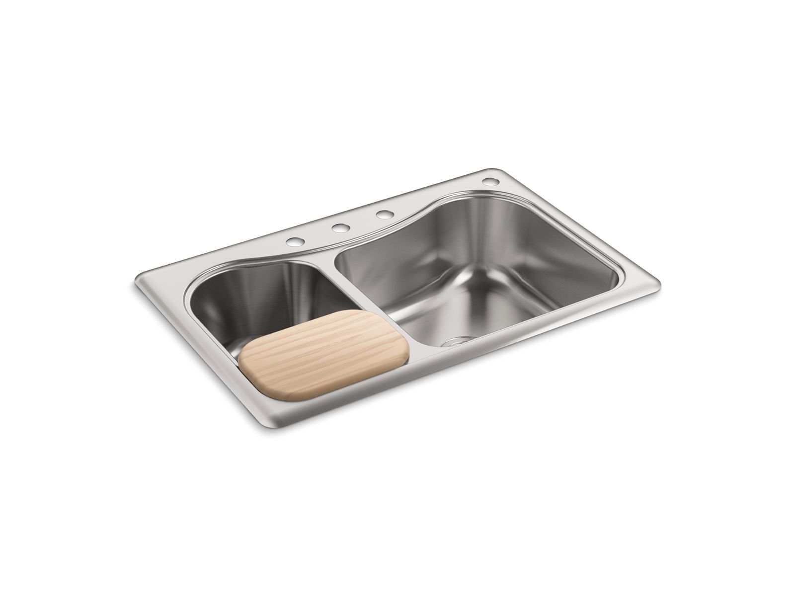 Kohler Regal Für Staccato Spüle, Edelstahl, 40,6x38,1 Cm